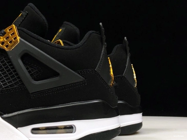 Cheap Jordan 308497-032 Black Metallic Royalty Air Gold-White 4 0727